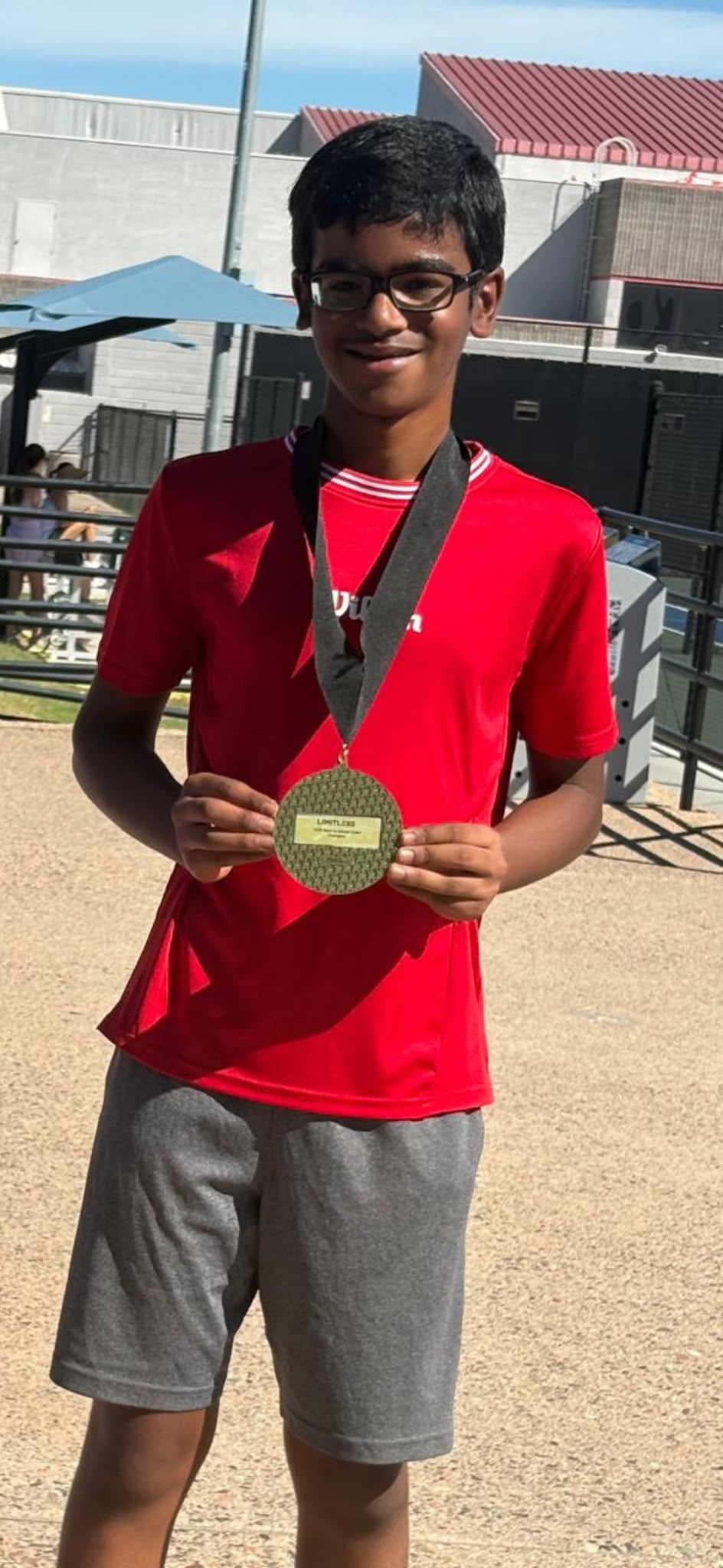 Saswin! U12 USTA Back to school open - Winner 1st place